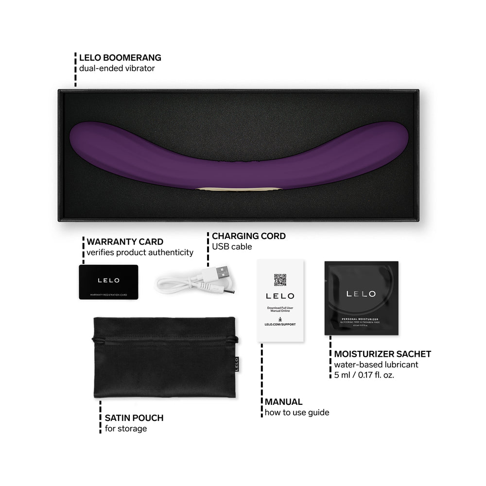 LELO BOOMERANG Plum