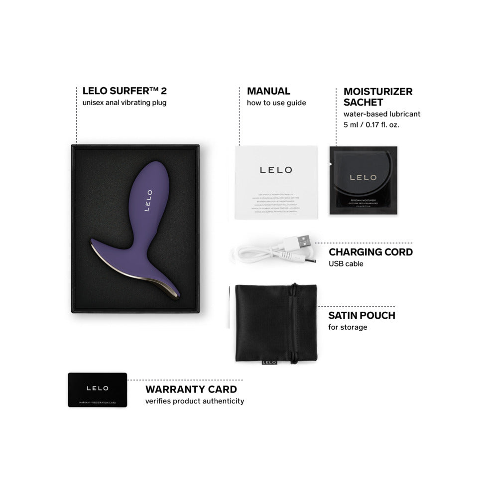 LELO Surfer 2 Cyber Purple