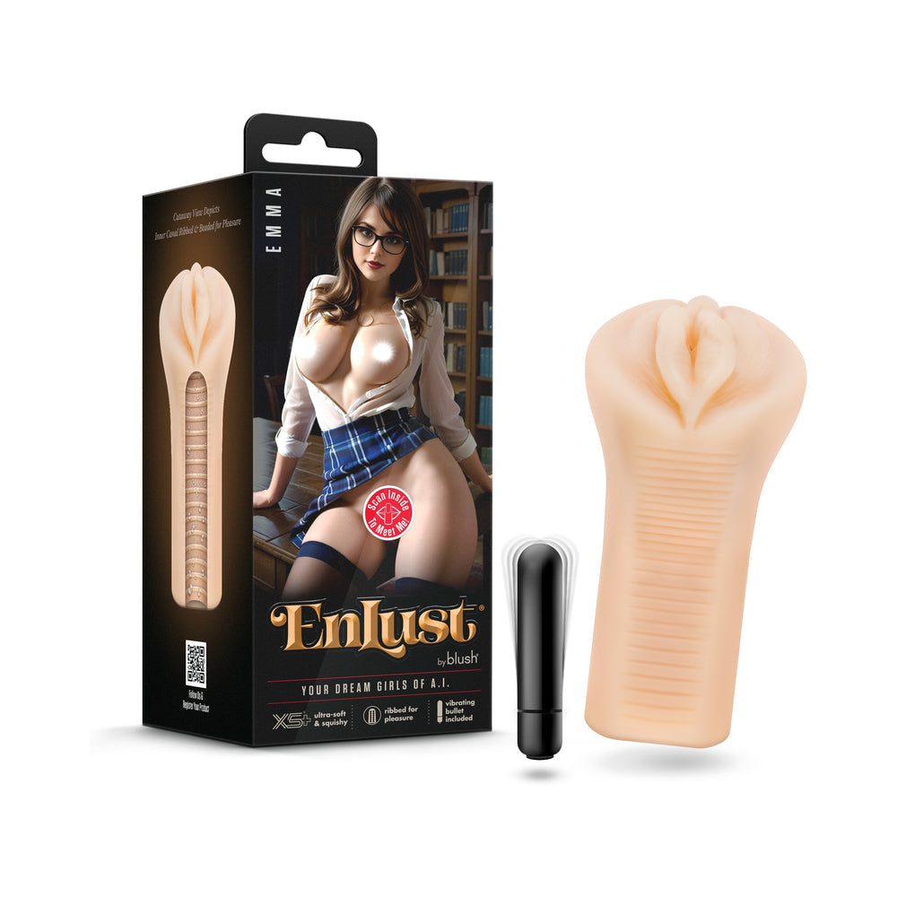 EnLust Emma Male Masturbator with Bullet Vibrator