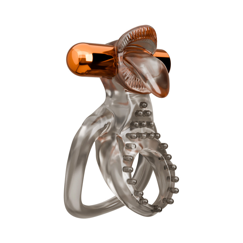 Stay Hard Vibrating Cock Ring Set with Sleeve 5