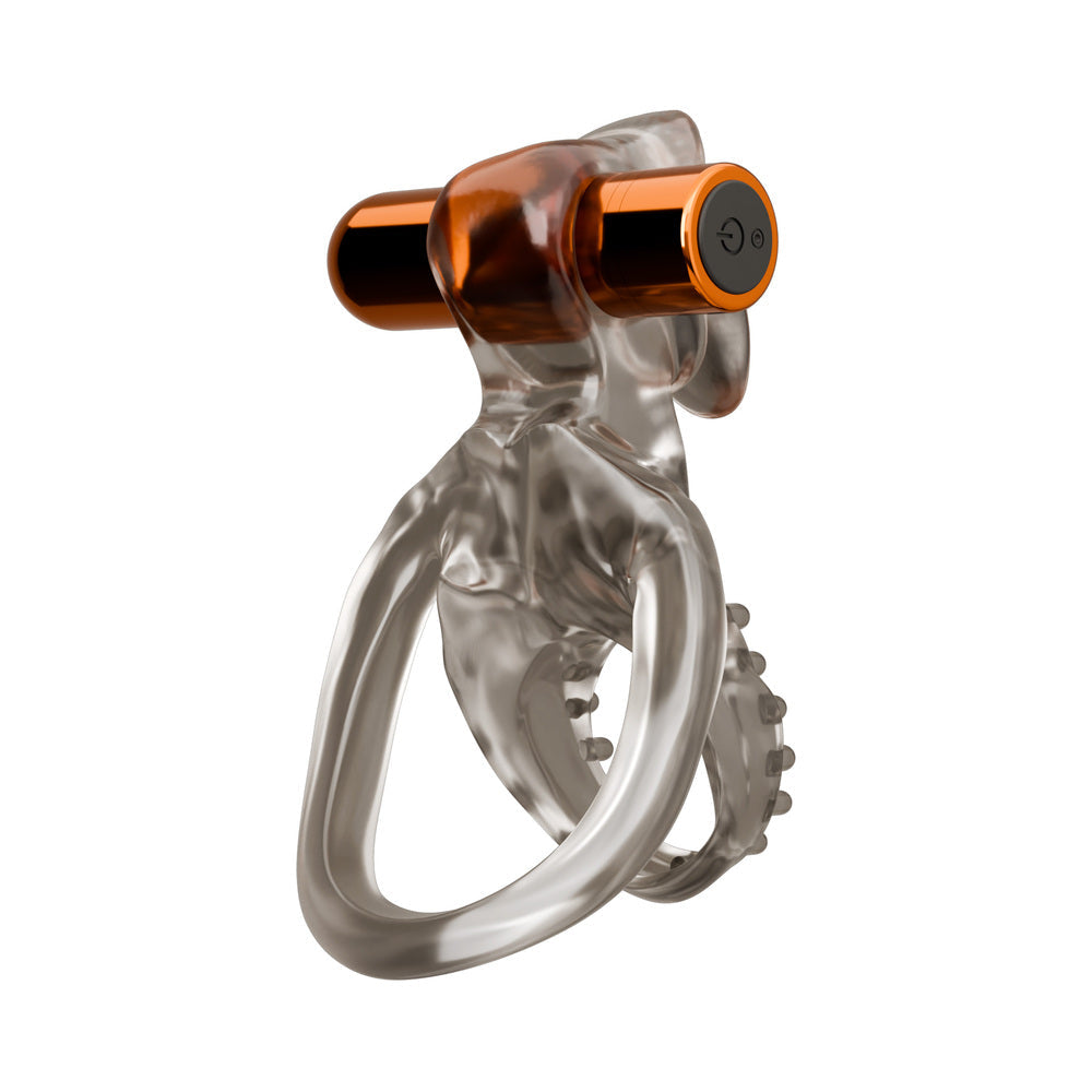 Stay Hard Vibrating Cock Ring Set with Sleeve 5