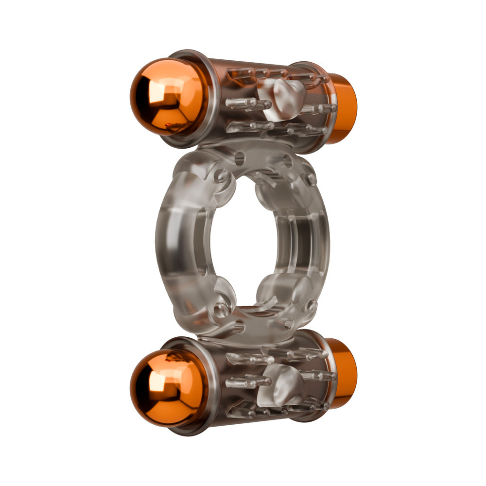 Stay Hard Vibrating Cock Ring Set with Sleeve and 2 Bullets