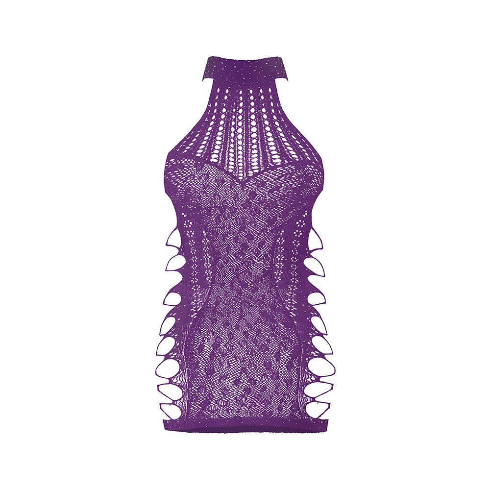 Magic Silk Seamless Dress Violet O/S