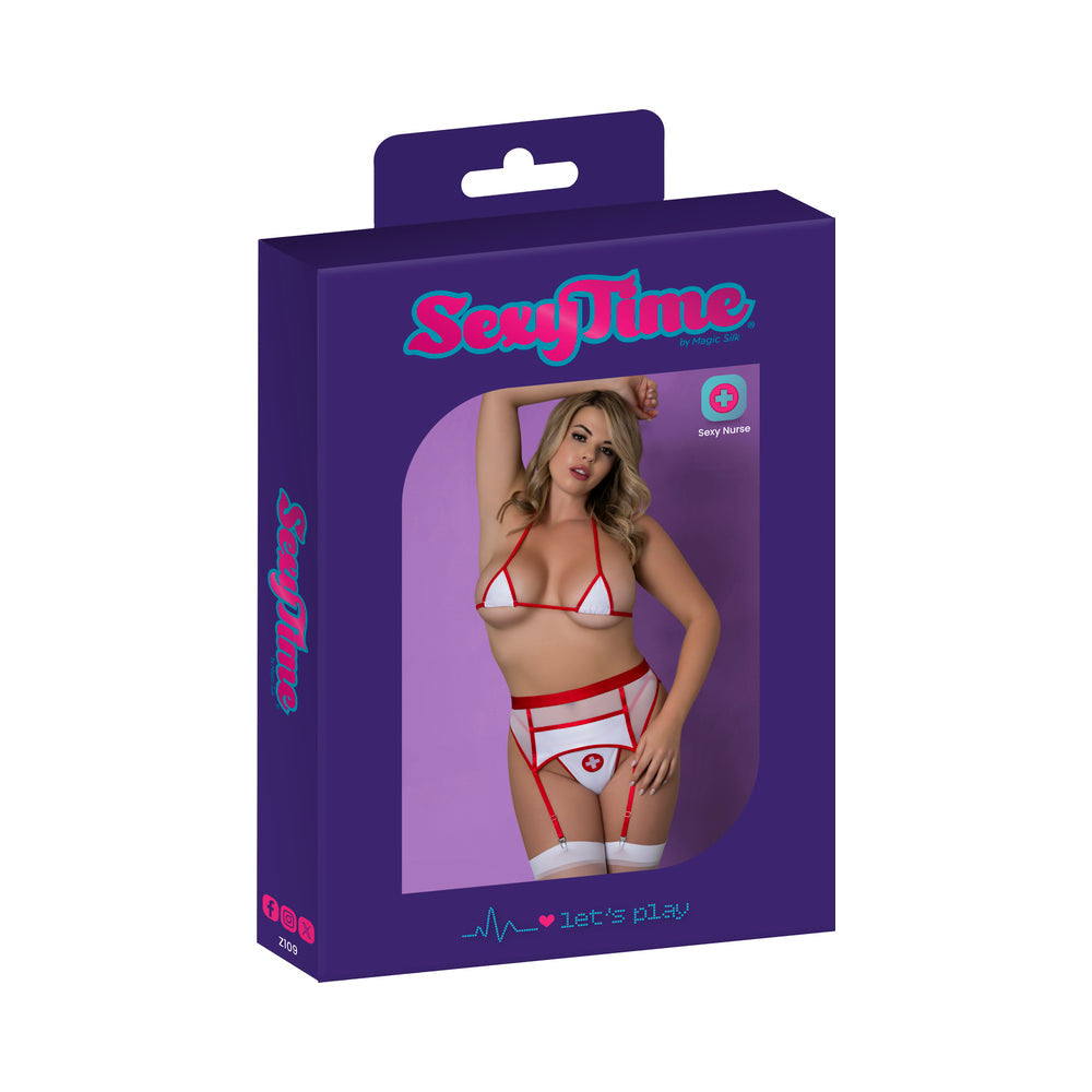 Magic Silk Sexy Time Healing Hands White L/XL