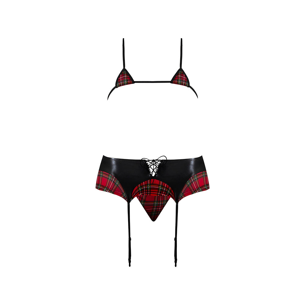 Magic Silk Sexy Time Oral Exam Red L/XL
