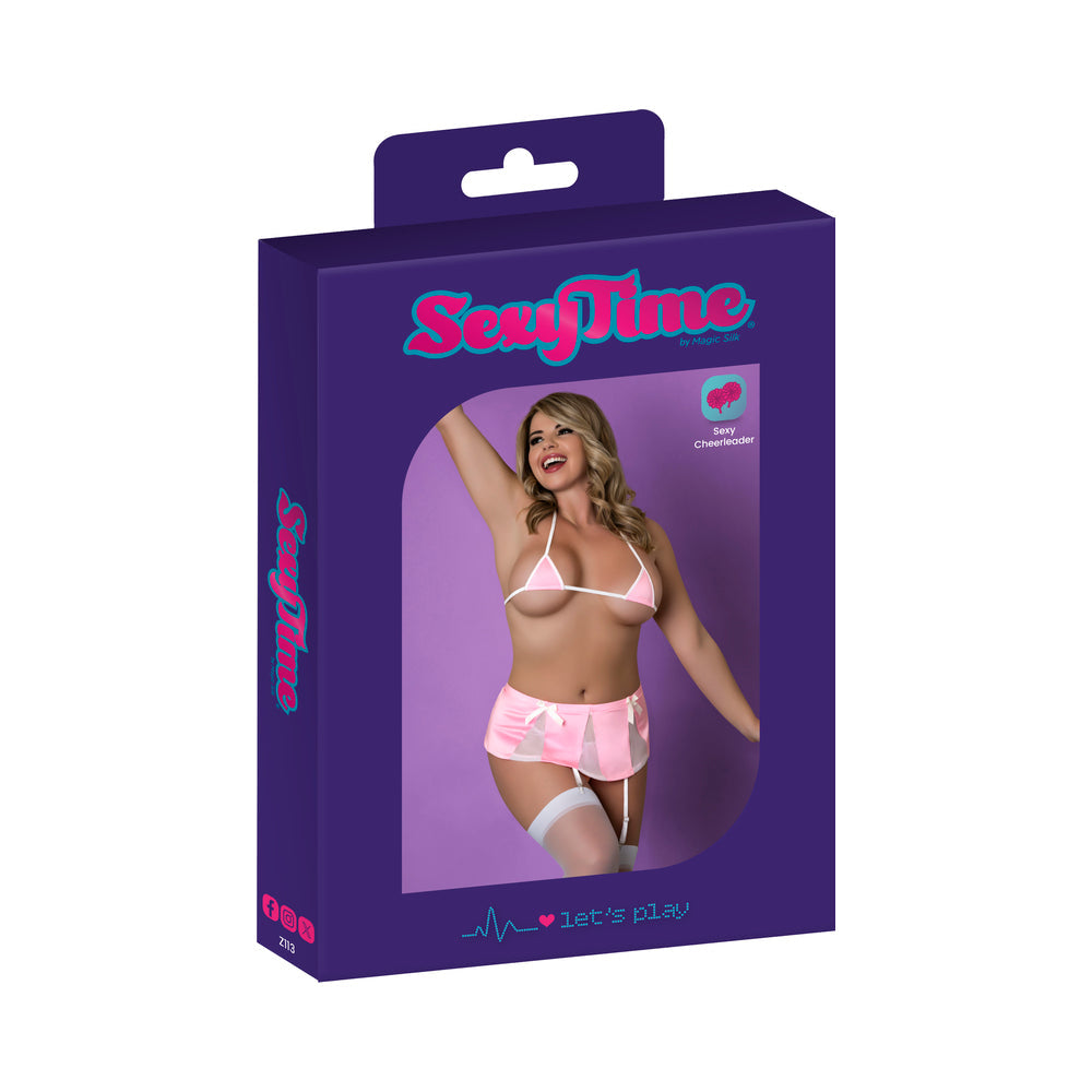 Magic Silk Sexy Time Half Time Honey Pink L/XL