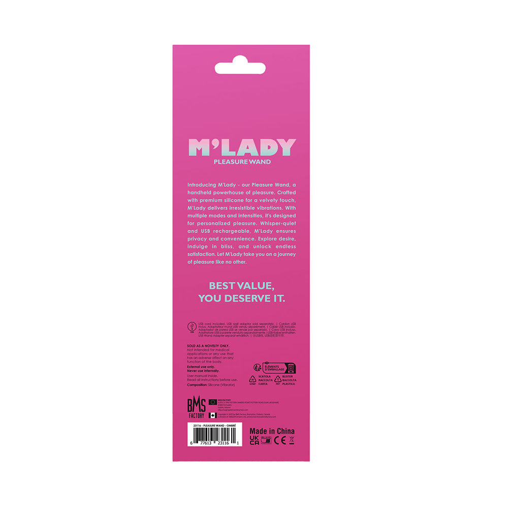 M''Lady Pleasure Wand Ombre Gradient