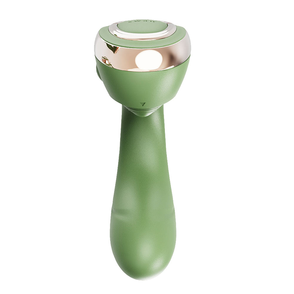Swan Reign Dual Stimulator Green