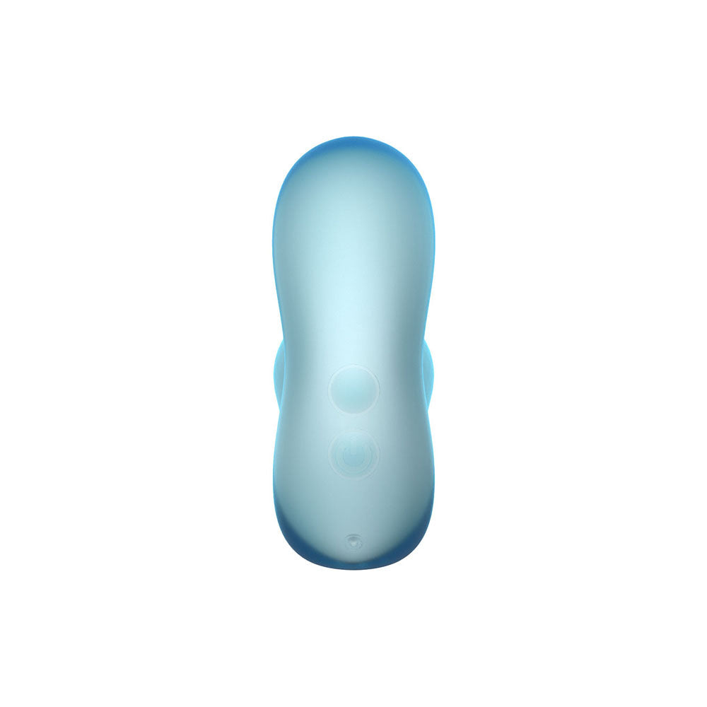 Softies Silicone Vibrator 5 in. Blue