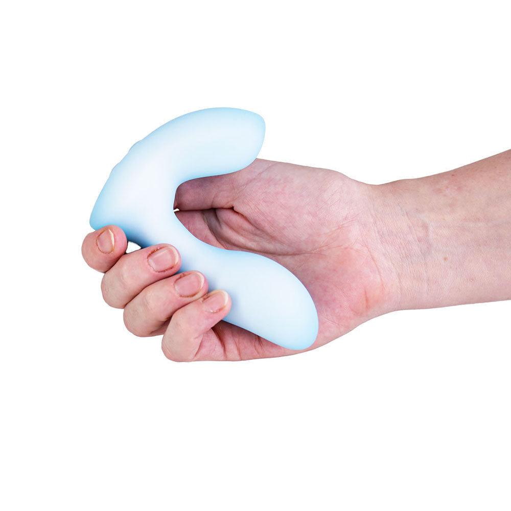 Softies Silicone Vibrator 5 in. Blue