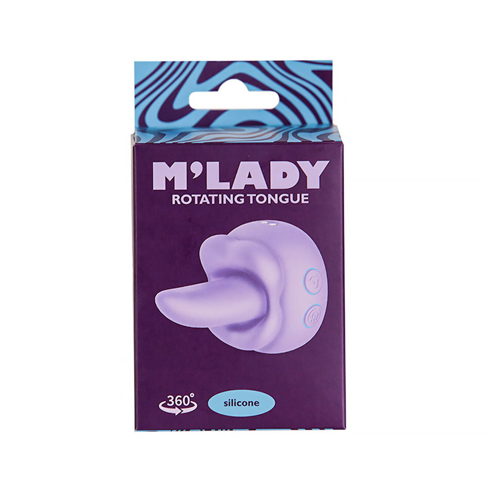 M''Lady Rotating Tongue Lilac