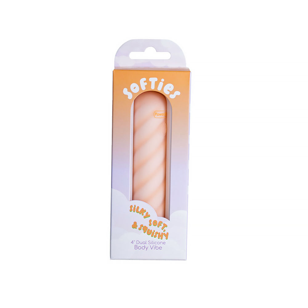 Softies Dual Layer Bullet 4 in. Orange