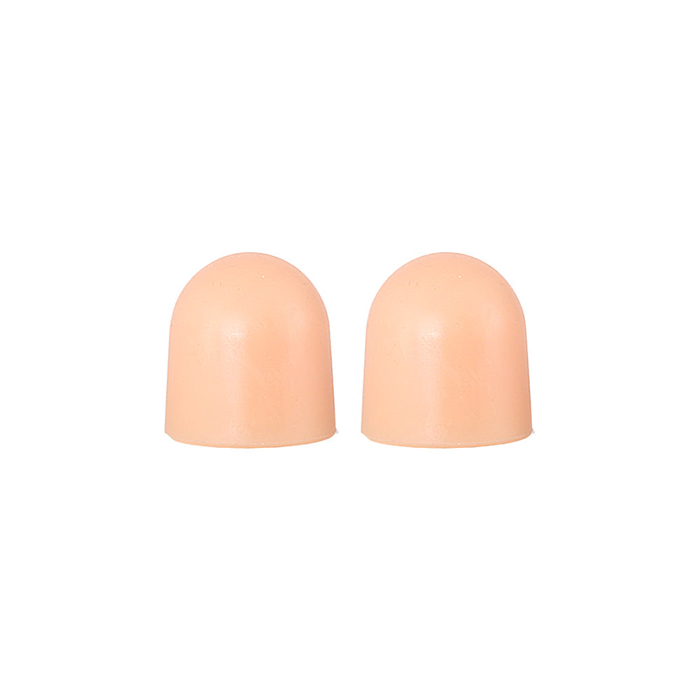 Addiction 7 in. Silicone Hollow Dong Strap-On Beige