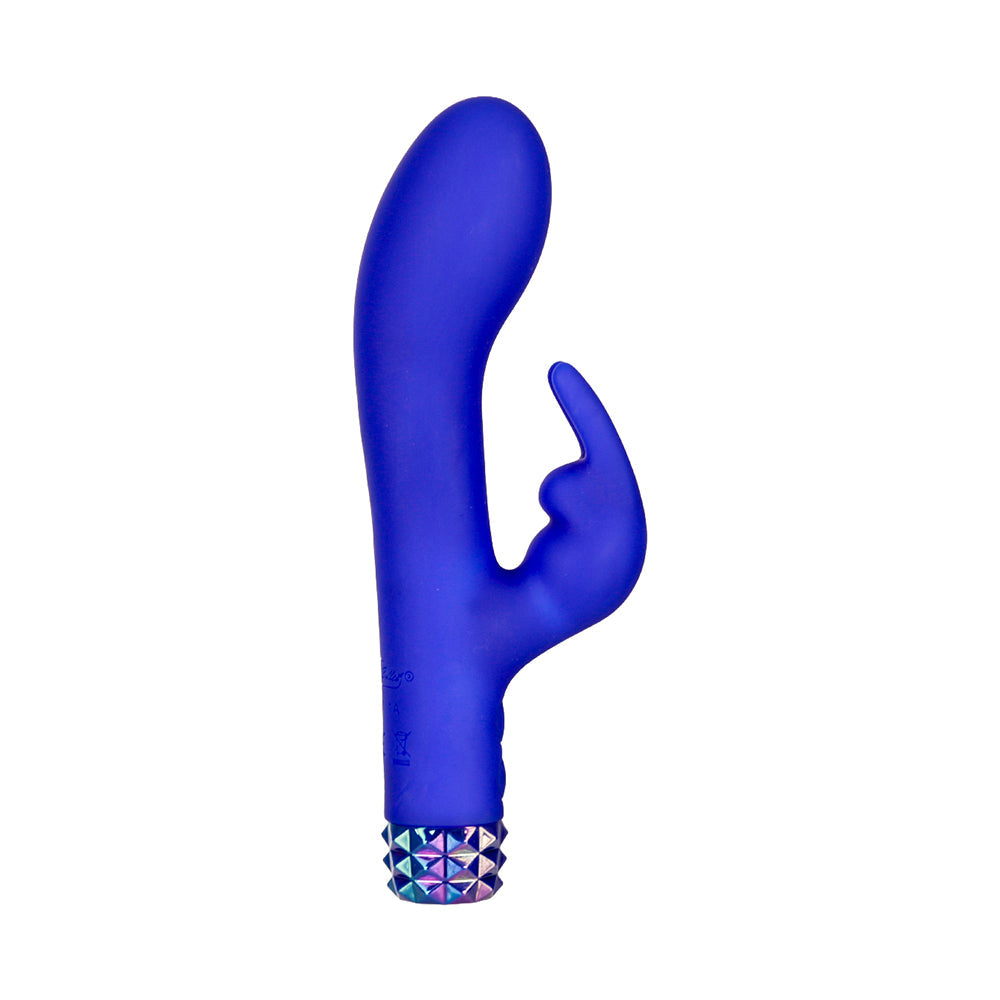 M''Lady Bunny Vibrator 6 in. Blue