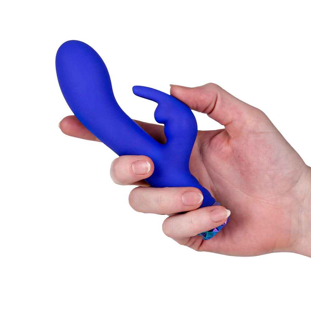 M''Lady Bunny Vibrator 6 in. Blue