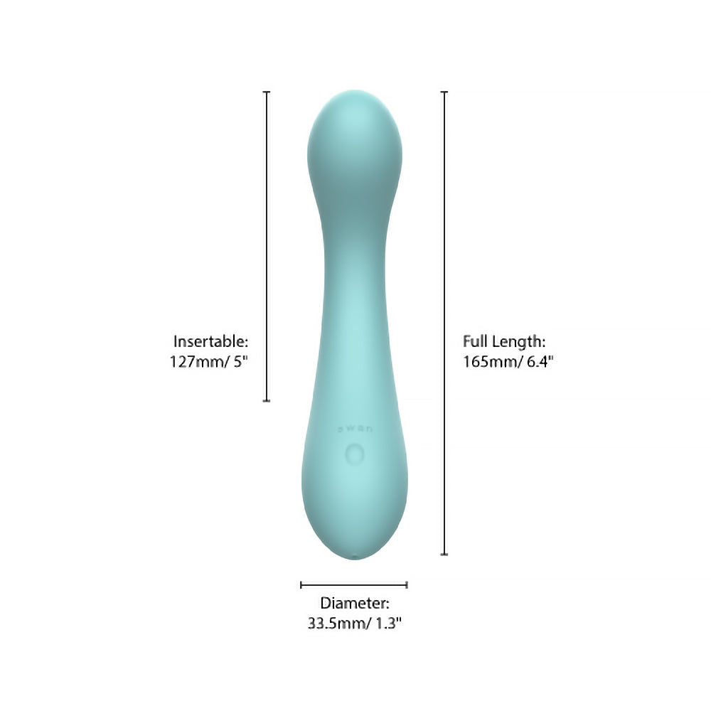 Swan The Swan Curve 6.5 in. Teal