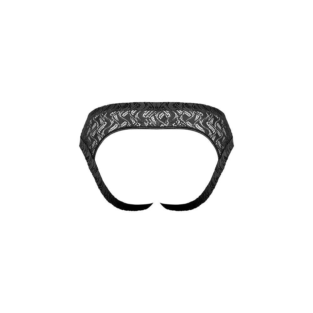 Male Power Ripple Moon Jock Black S/M