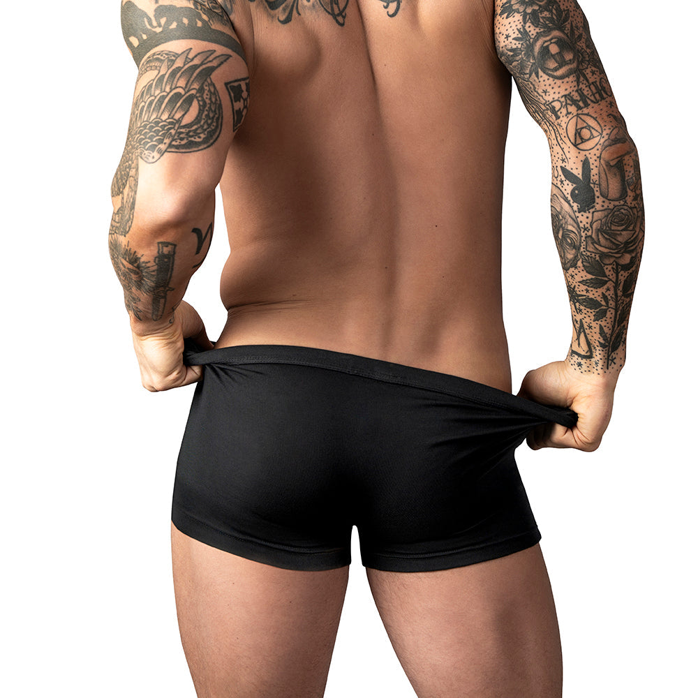 Male Power Eco Cozy Pouch Short Black S