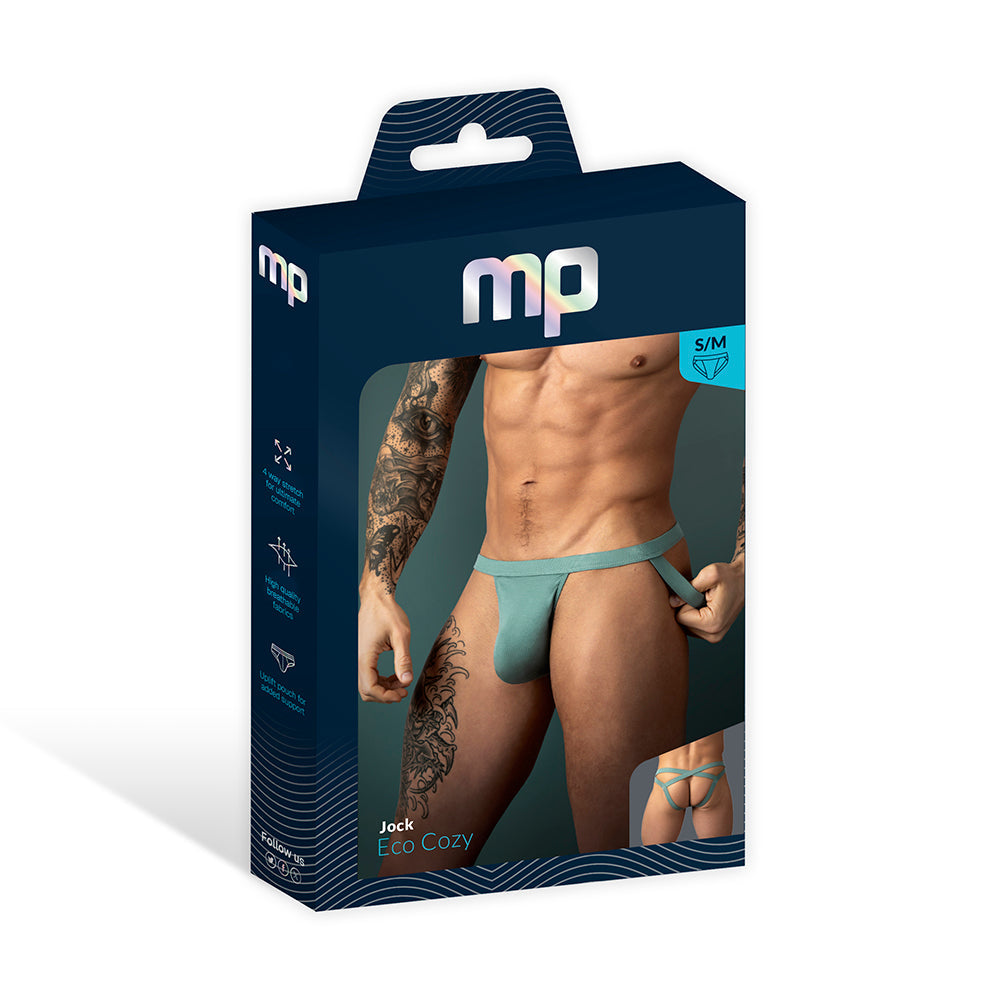 Male Power Eco Cozy Jock Green L/XL