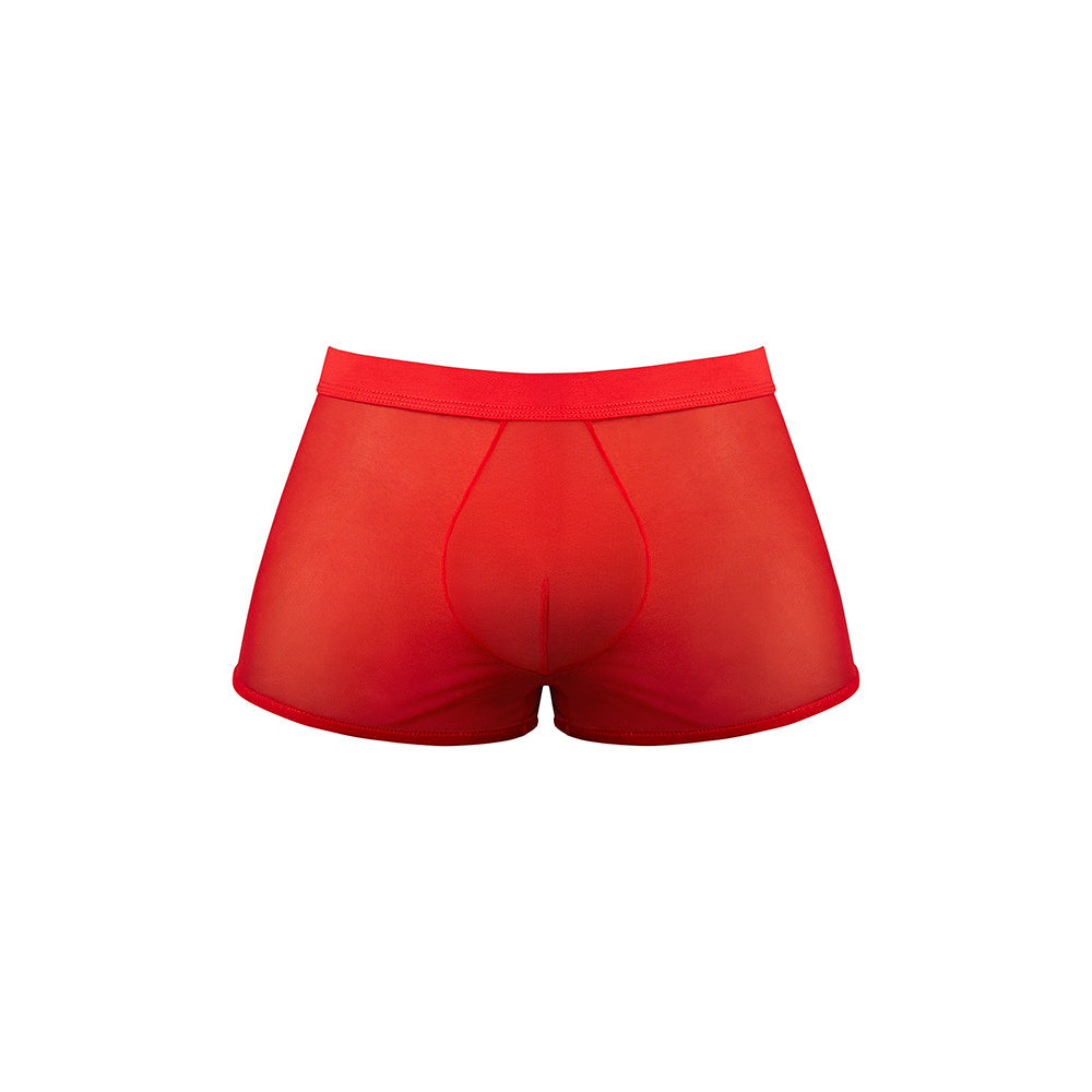 Male Power Mesh 2.0 Mini Short Red XL