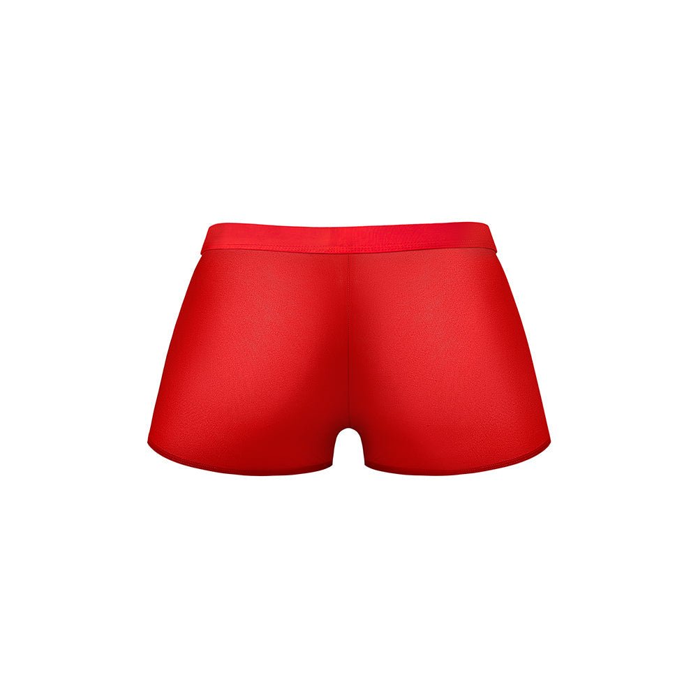 Male Power Mesh 2.0 Mini Short Red XL