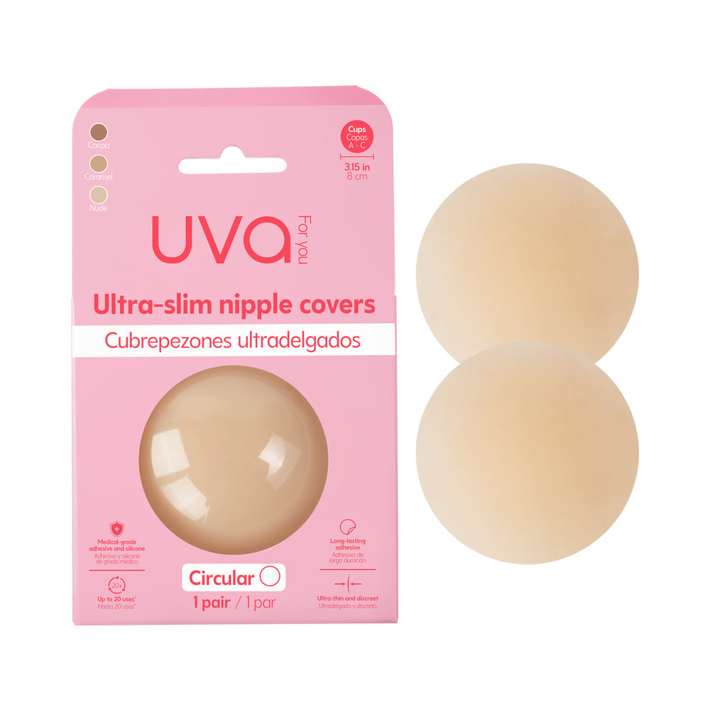 UVA Circular Nipple Covers Nude