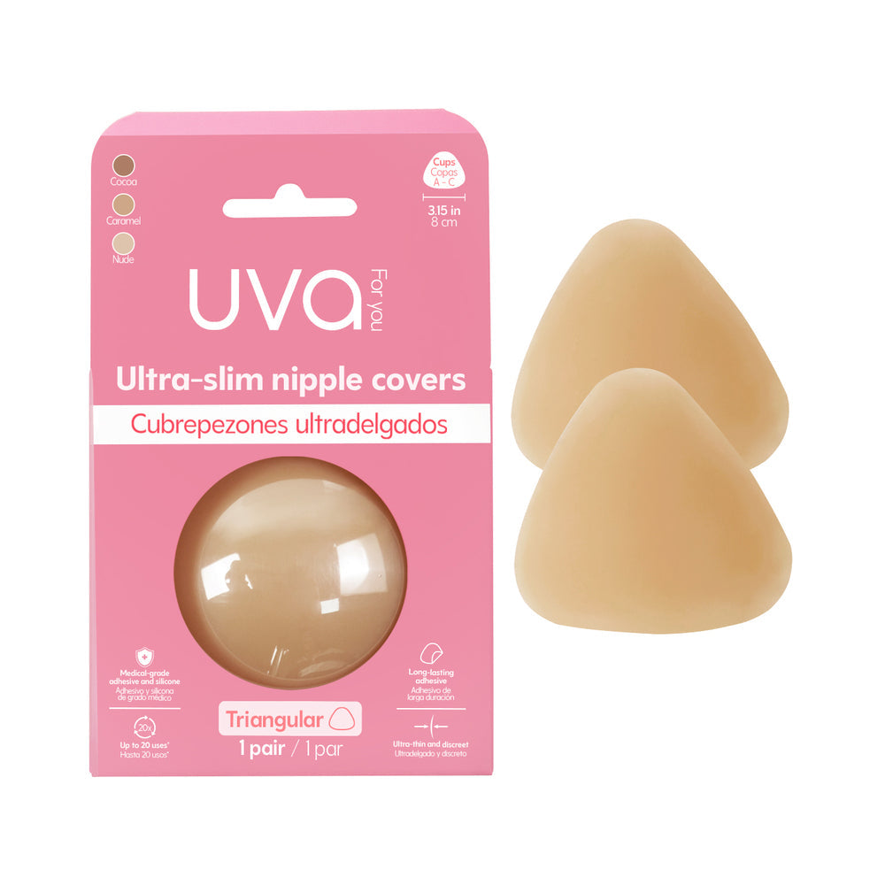 UVA Triangular Nipple Covers Caramel