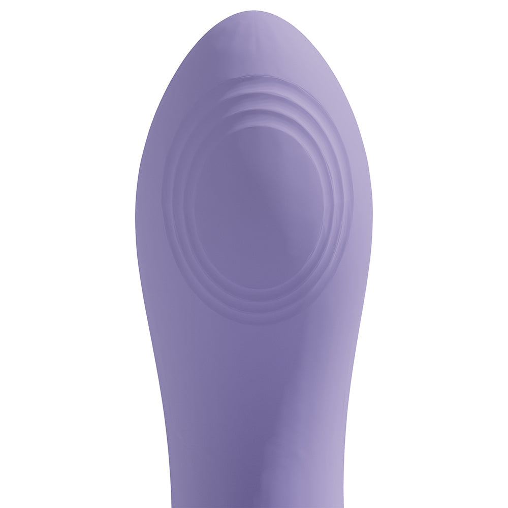 VIVE Dolce Callalily G-Spot Tapping with Tongue Stimulator & Breast/Vulva Pump