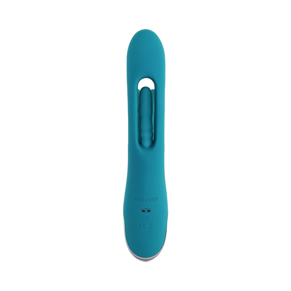 Evolved Bunny Tapper Center Shaft Independent Tapper Teal