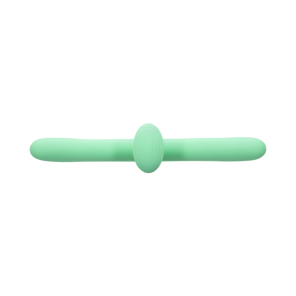 Evolved Meet Me Halfway Double Ended Vibrator Green