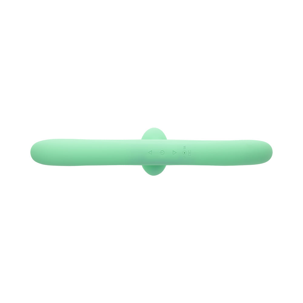 Evolved Meet Me Halfway Double Ended Vibrator Green