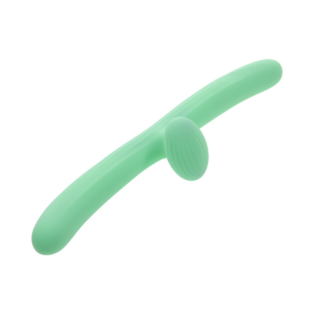 Evolved Meet Me Halfway Double Ended Vibrator Green