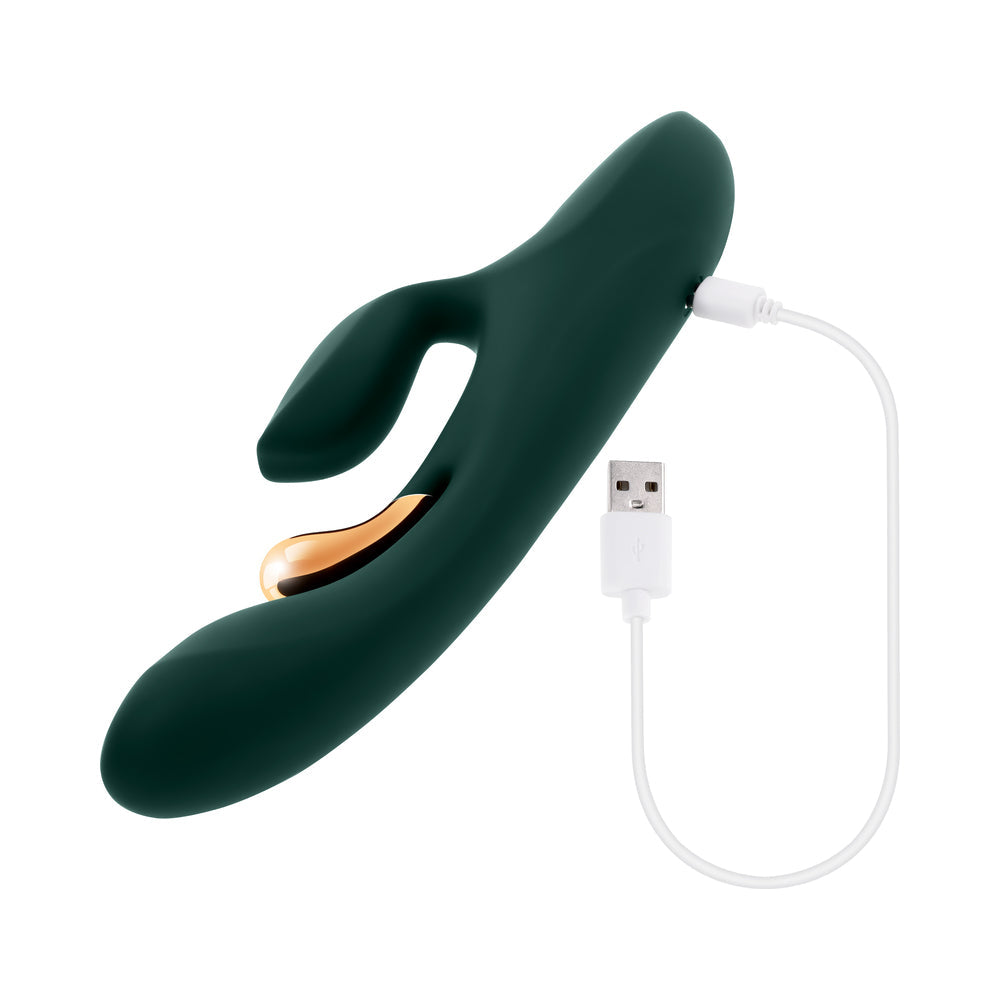 Evolved Golden Goddess G-Spot Flicker Green