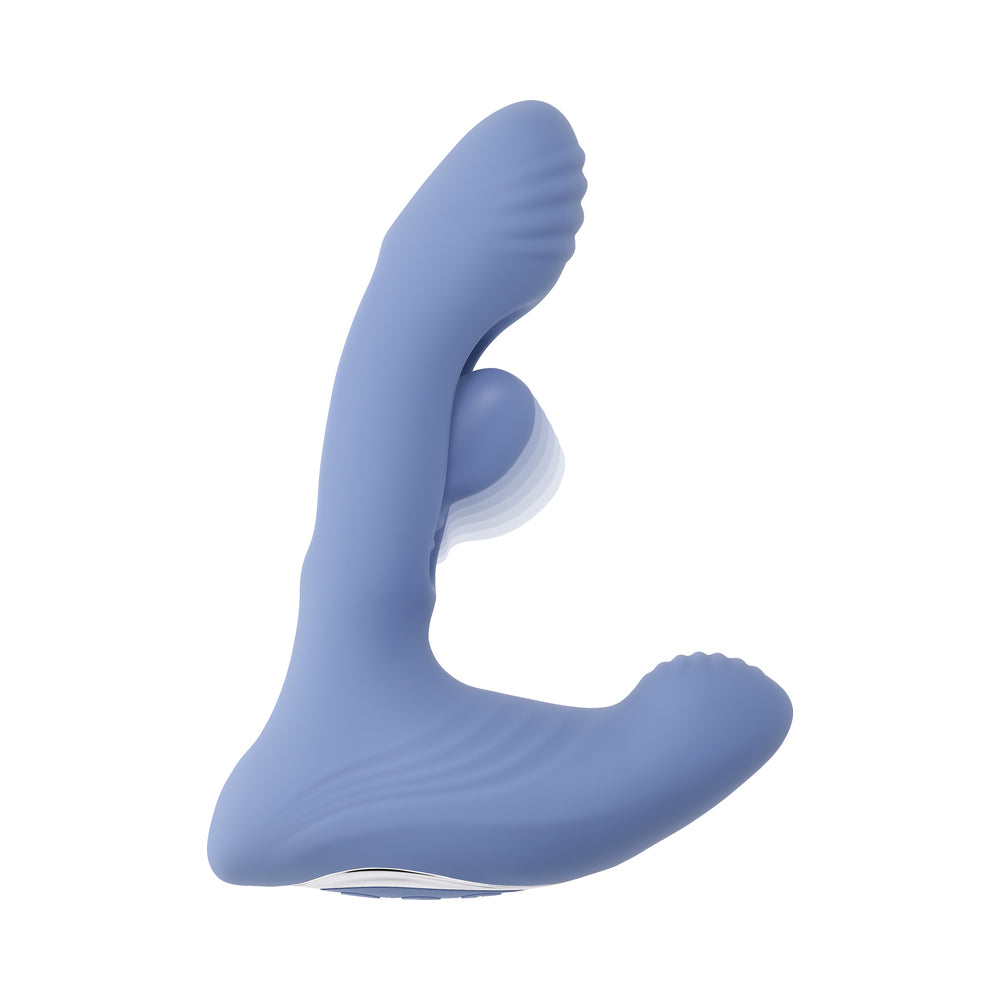Gender X Flapjack Flapper Dual Stimulator Blue