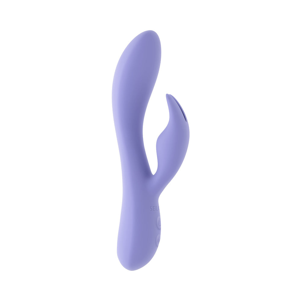 Selopa Purple Craze Dual Vibe With Ear-Shaped Stimulator Purple