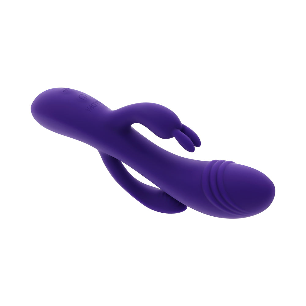 Selopa Triple Tickle 3-Point Stimulation Vibrator Purple
