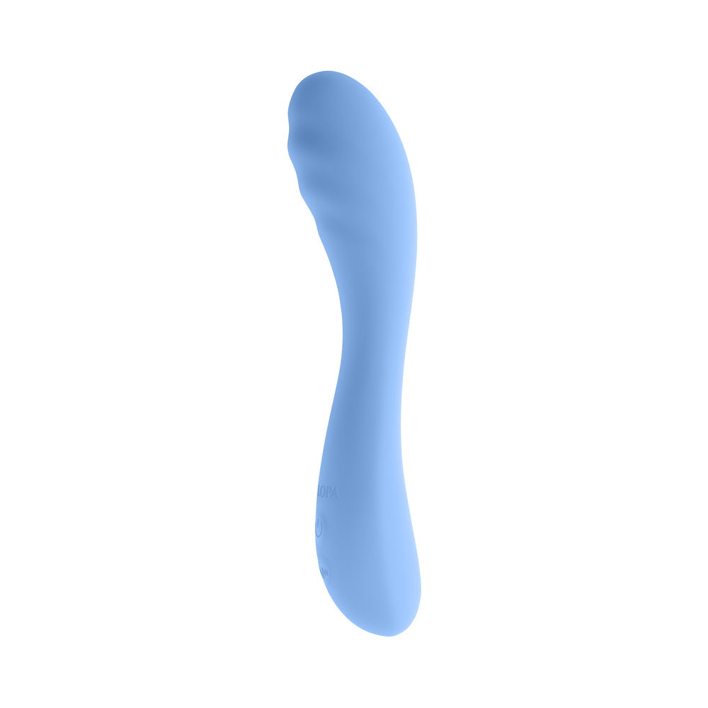 Selopa Hit The Mark Curved-Shaft Vibrator Blue