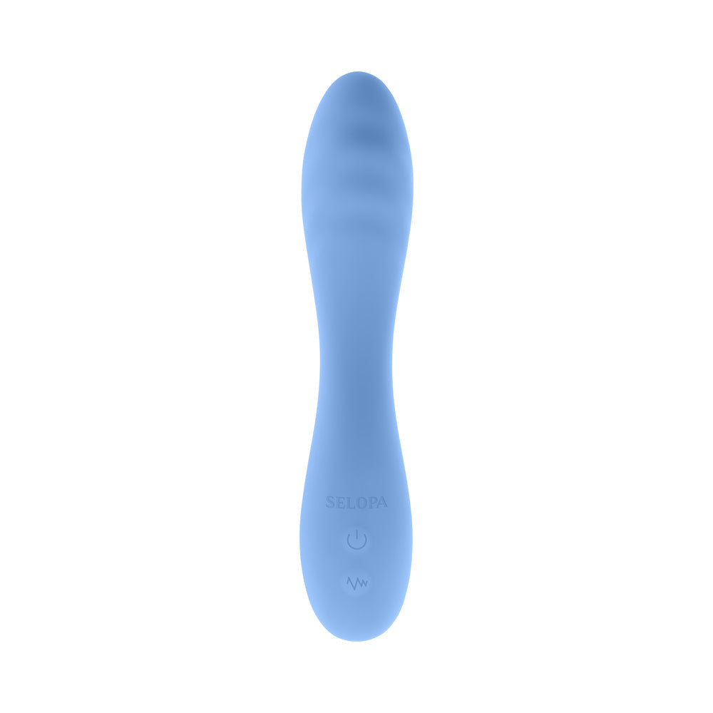 Selopa Hit The Mark Curved-Shaft Vibrator Blue