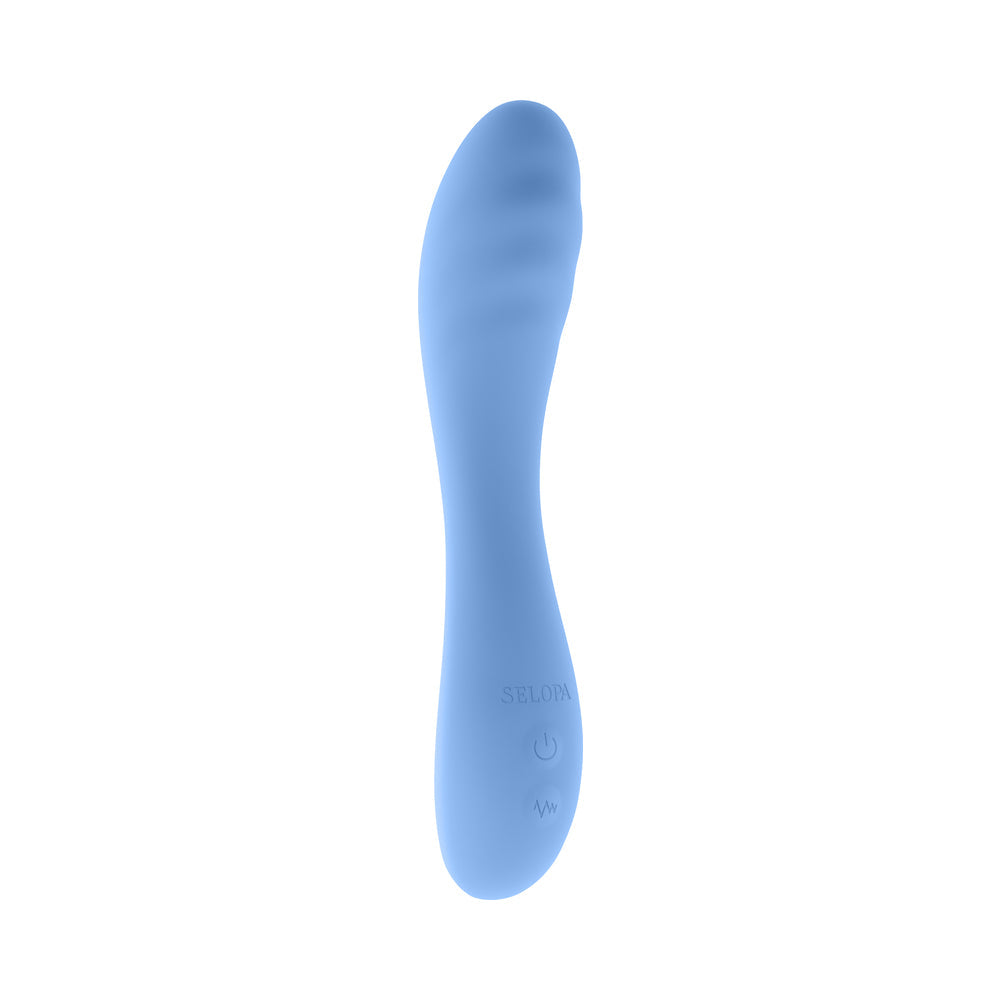 Selopa Hit The Mark Curved-Shaft Vibrator Blue