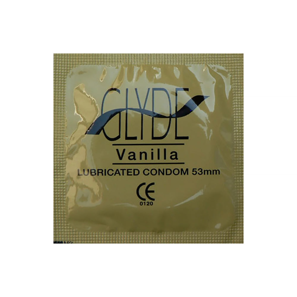 GLYDE Ultrathin Latex Condom Vanilla Flavored 12-Count