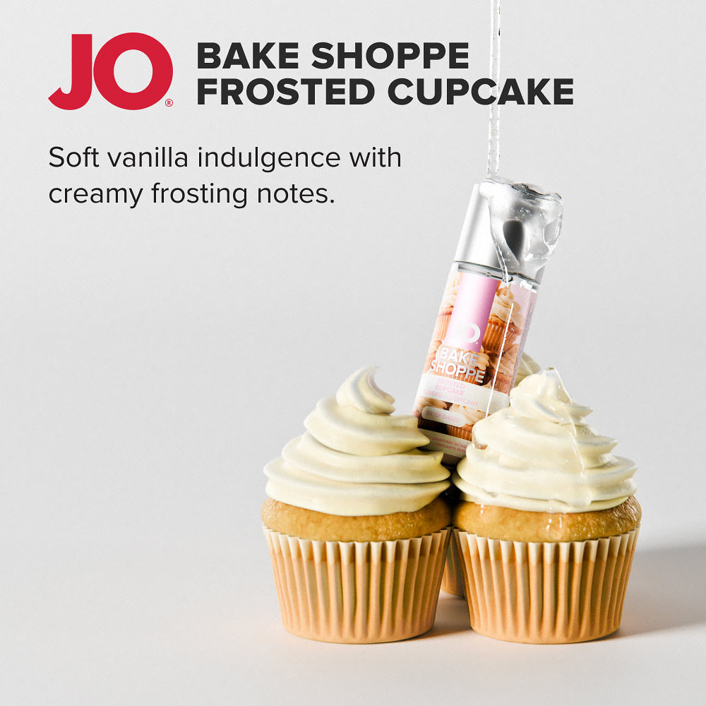 JO Bake Shoppe Frosted Cupcake Flavored Water-Based Lubricant 2 oz.