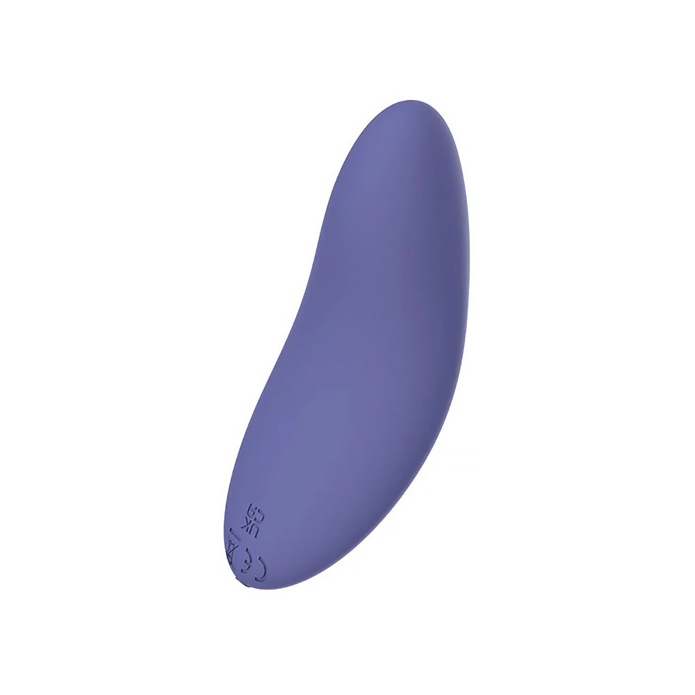 Spectrum Essentials Rechargeable Silicone Compact External Vibrator Purple