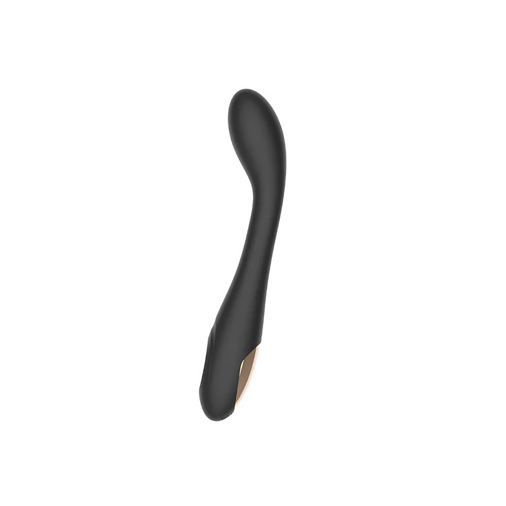 Spectrum Essentials Rechargeable Silicone G-Spot Vibrator Black