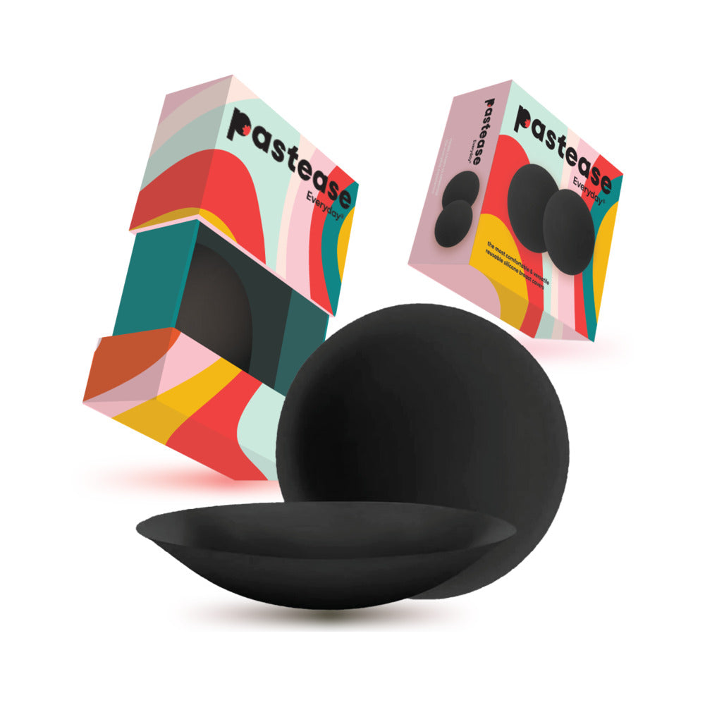 Pastease Everyday Resuable Silicone Breast Covers with Travel Box Large D+ Cup