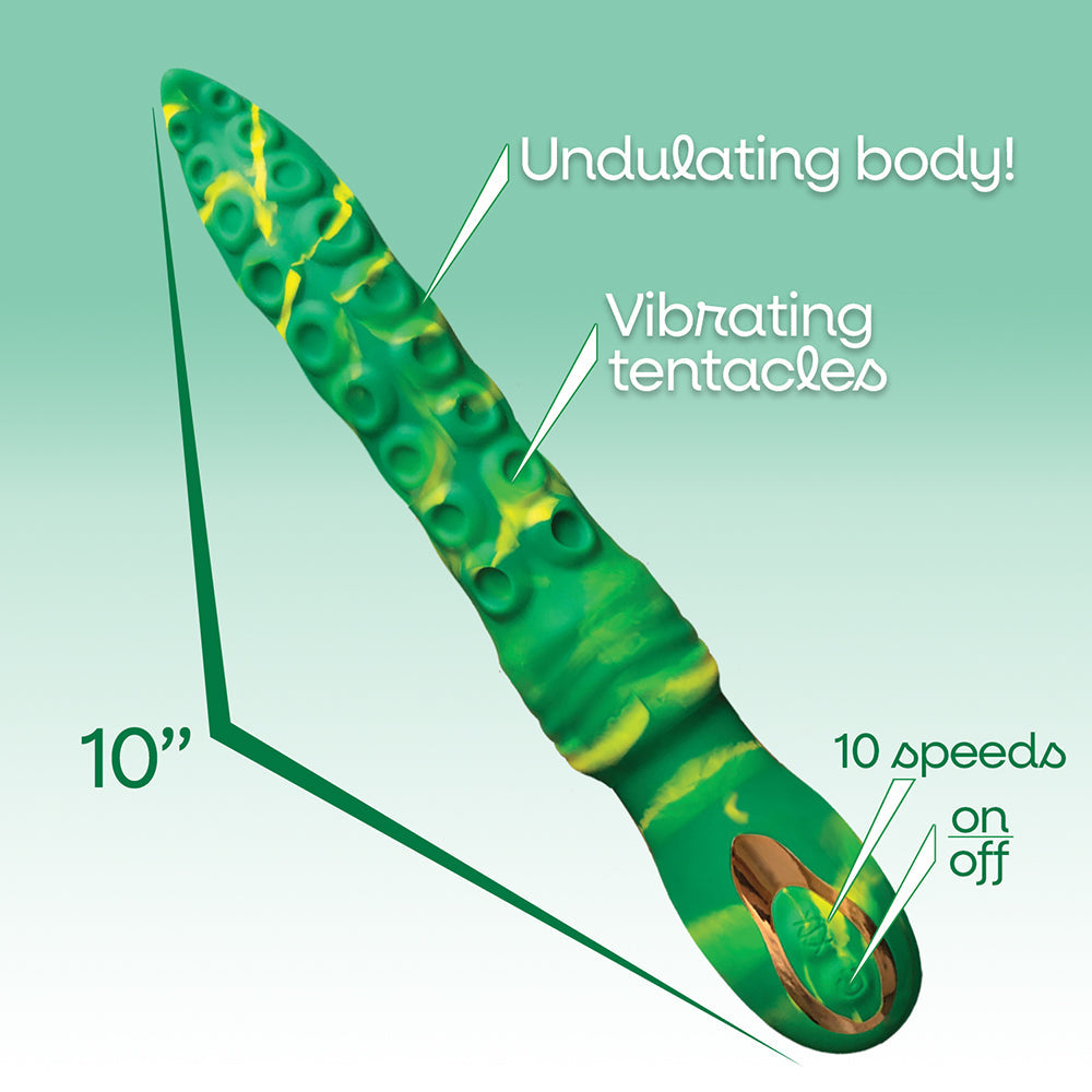 AlienNation Nessie Silicone Thrusting Squirming Tentacle Vibrator