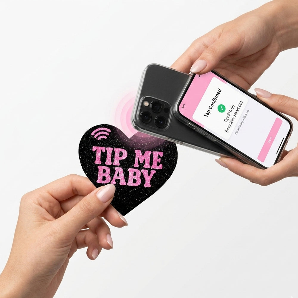 Neva Nude Pink Tip Me Baby Heart Smart NFC Pasties