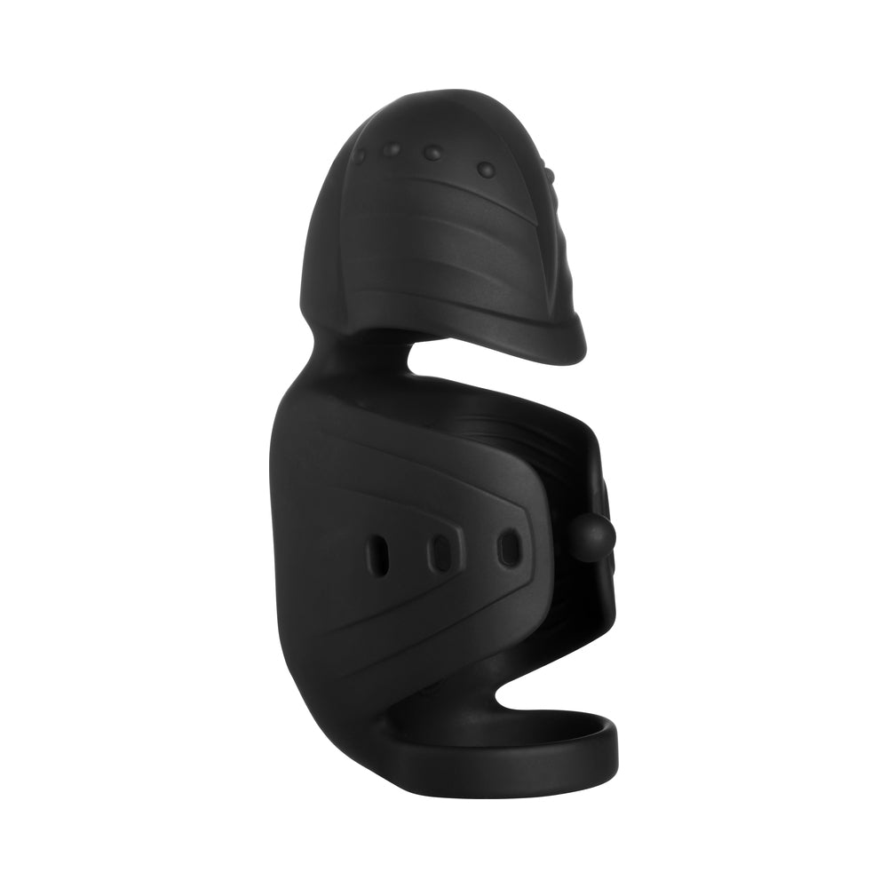 JOCK Advanced Helmet Humper Gyrating&Vibrating Silicone Masturbator