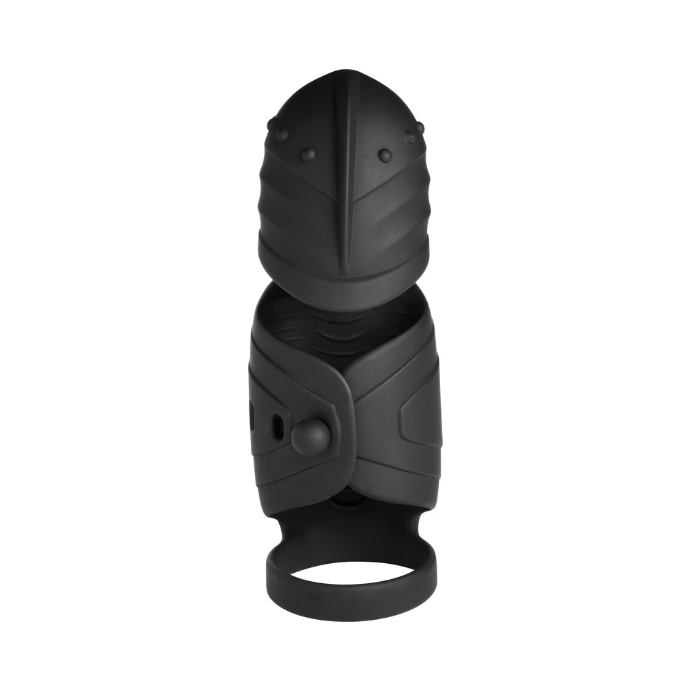 JOCK Advanced Helmet Humper Gyrating&Vibrating Silicone Masturbator