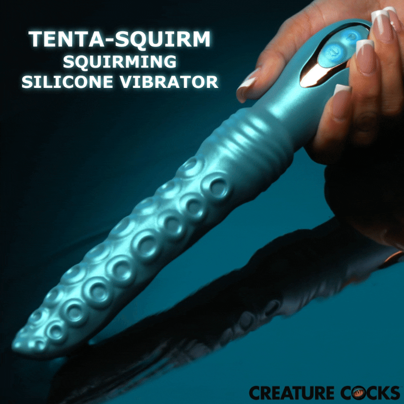 Creature Cocks Tenta-Squirm Squirming Silicone Vibrator