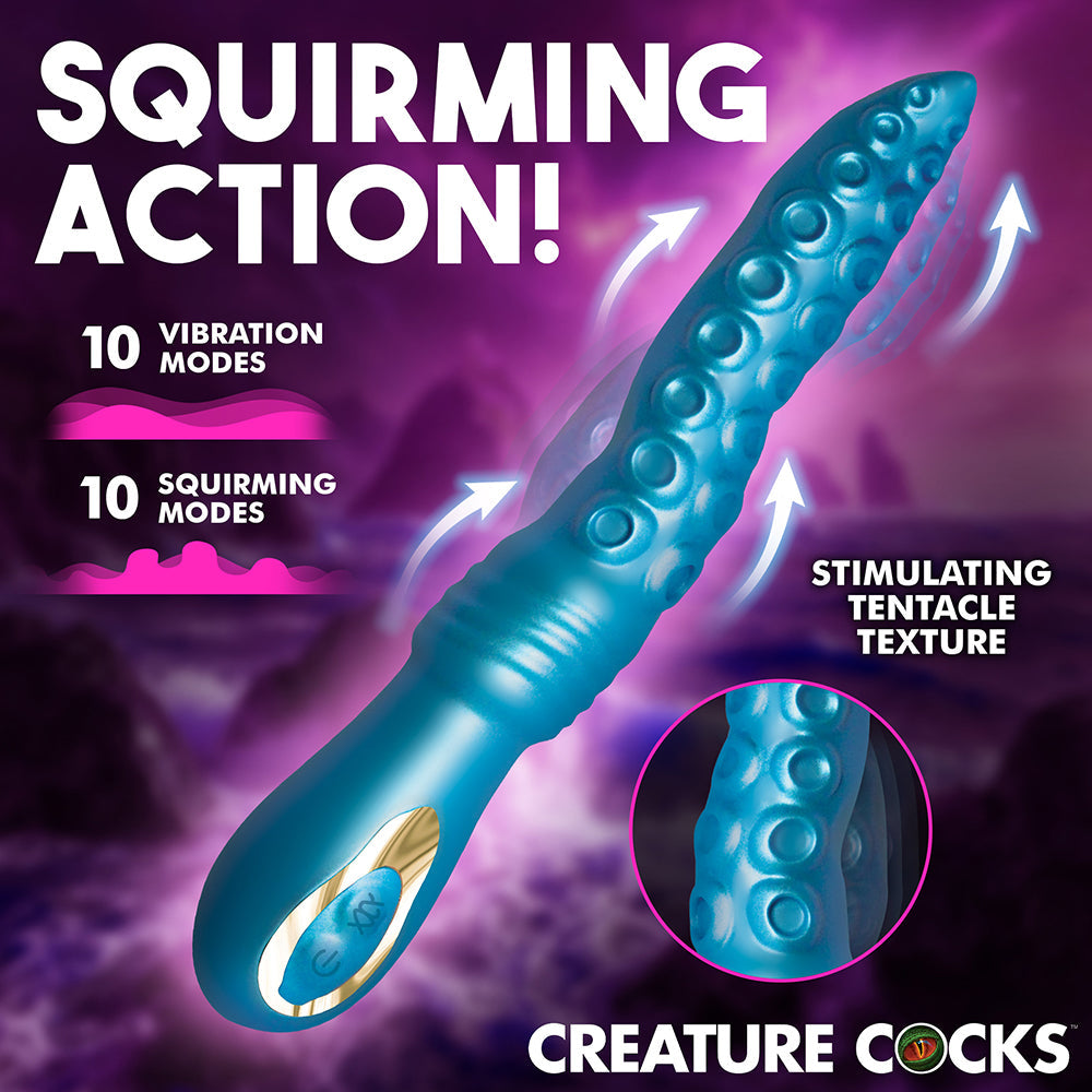 Creature Cocks Tenta-Squirm Squirming Silicone Vibrator